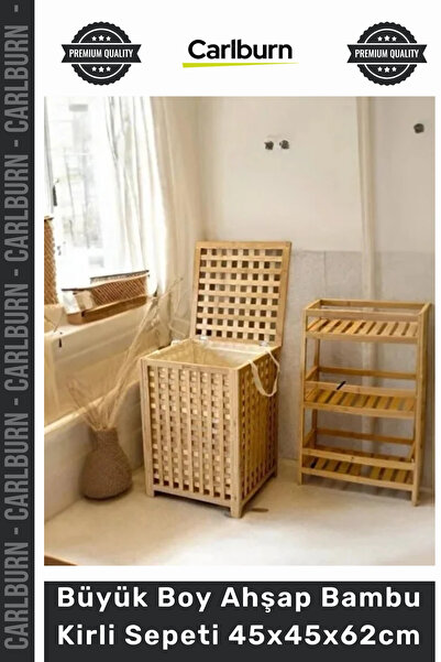 Carlburn Special Production Natural Decorative Covered Bathroom Laundry Large...