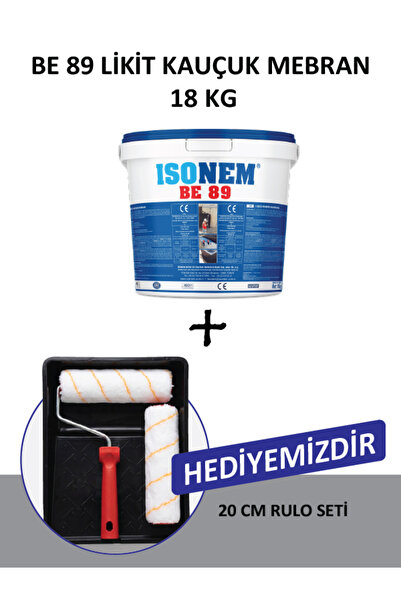 Isonem BE 89 Likit Kauçuk Membran 18 kg (20 cm Rulo Seti Hediyeli)