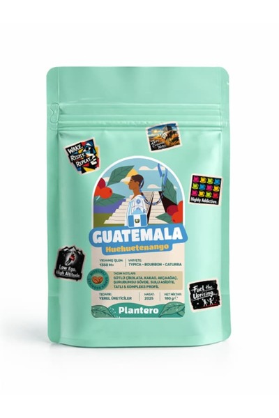 PLANTERO Guatemala Huehuetenango Çekirdek Nitelikli Dünya Kahveleri Serisi (1...