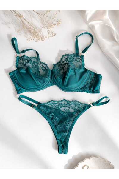 SOLENIA KADIN DANTELLİ BRALET SÜTYEN STRİNG TAKIMI