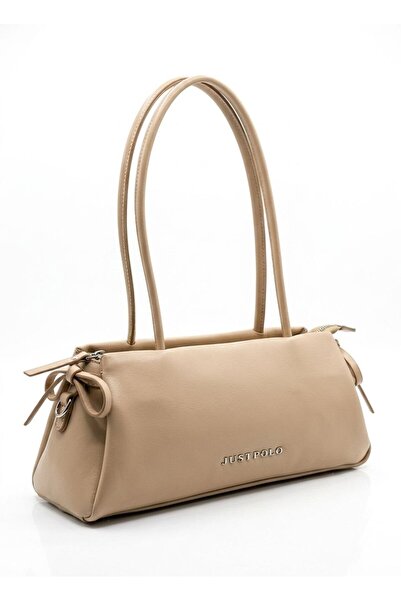 Just Polo Women's Original Bow Detail Adjustable Long Strap 4 Compartment Sho...