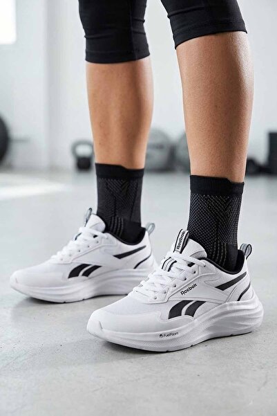 Reebok Unisex White Fuelfoam Daily Running and Walking Shoes Sneakers