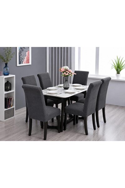 Lenjeria Pufoasa 6-piece chair cover, Lycra