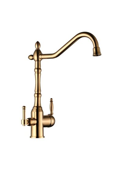 Filia Yapı Purified Kitchen Sink Faucet Gold