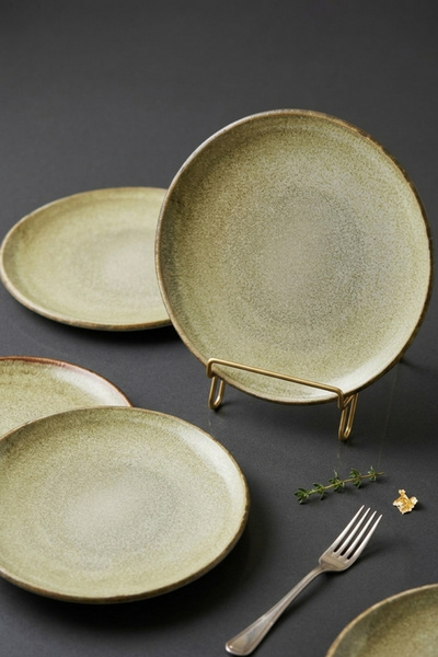 Keramika Emerald 20cm 4 Piece Cake Presentation Plate Professional Horeca Series