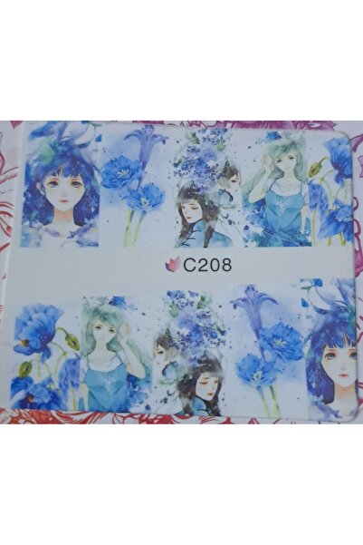 E-Unghii Water-based tattoos C 208