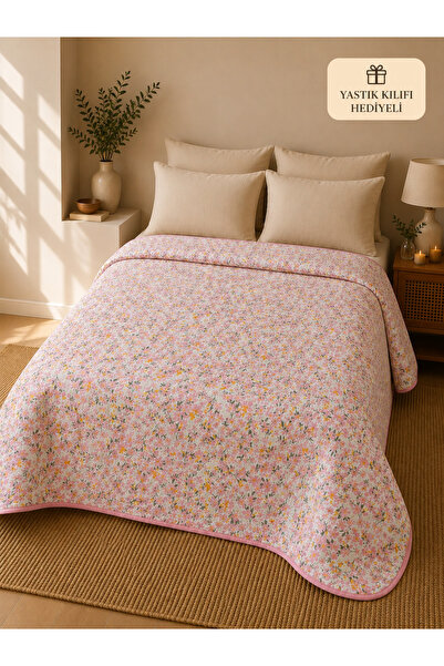 HAVLUSAN Double Quilted Patterned Pique Bedspread - 200X230Cm - 2 Pillowcases...