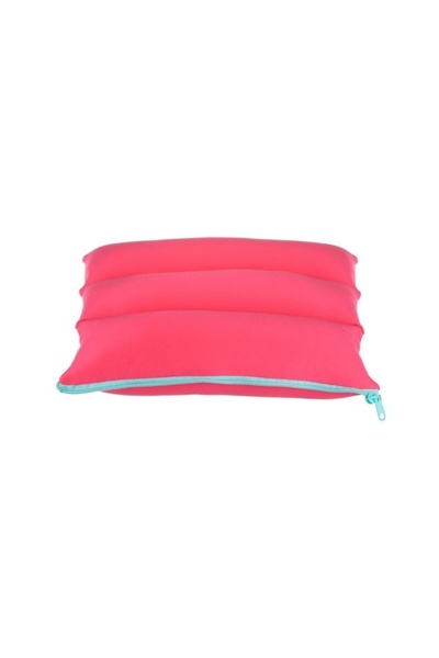 OEM Inflatable Beach Pillow , 2 in 1, Fuchsia, 35x35cm, Comfort for Beach, Po...