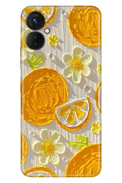 omix X3 Kılıf Lemon Temalı Desenli Darbe Emici Silikon