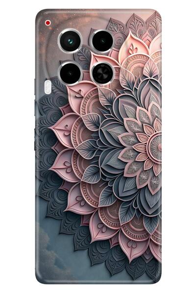 TECNO Camon 30 (CL6) Kılıf Mandala Torin Temalı Desenli Darbe Emici Silikon