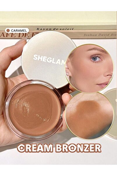 SHEGLAM Silk Haze Cream Bronzer - Doğal Bitişli ve Kolay Dağılan Kadife Dokul...