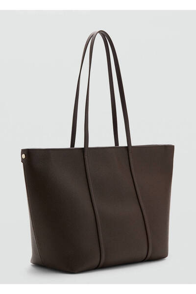 MANGO Woman Çift saplı shopper çanta