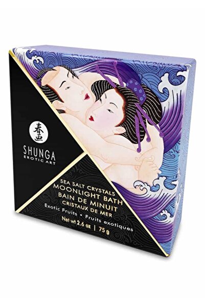 Shunga Ανατολίτικα Κρυστάλλινα Άλατα Μπάνιου - Εξωτικά Φρούτα 75 γρ.
