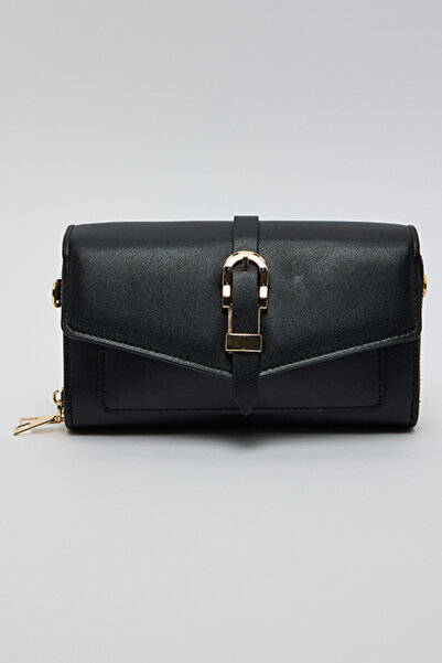 R&B Buckle Detail Crossbody Bag