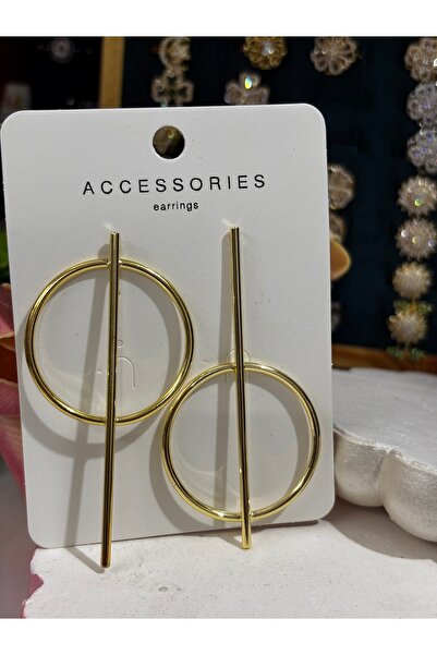 MODA Asymmetrical Detailed Earrings