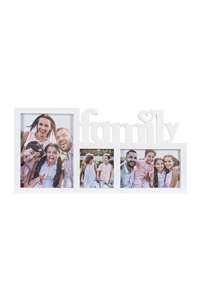 OEM Decorative photo frame, White, 40 x 20, MDF / plastic, wall/table, memori...