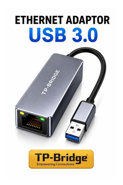 TP-BRIDGE USB 3.0 to Gigabit Ethernet Adapter RJ45 LAN Adapter for Windows ma...
