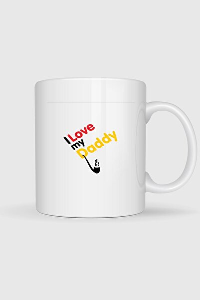 Bahriyeli Collection Father's Day I Love My Daddy Printed Mug