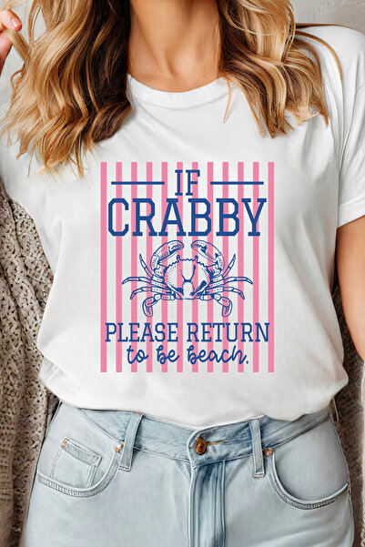 Sarah's Boutique Women's T-shirt – 100% cotton – Crabby Beach