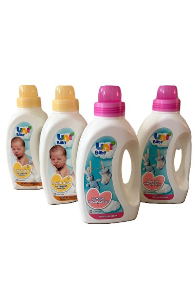 Uni Baby Avantaj Seti Bebek Yumuşatıcısı 1500 ml X2 Bebek Deterjanı Yeni Doğa...