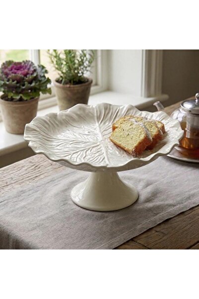 Lucky Art Lefora Porcelain Footed Cake Stand Lyji 004