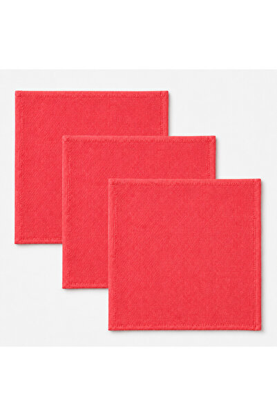 MONTICELLO HOME 3'lü Set 25x25 cm Pike Mutfak Peçetesi %100 Pamuk