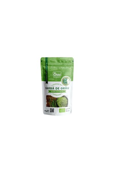 OBİO Wheatgrass powder 125g