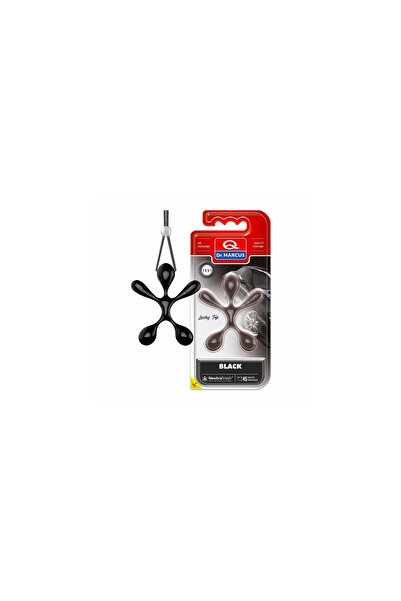 Mercaton Odorizant auto Dr. Marcus Lucky Top Black, efect minim de 2 săptămâni