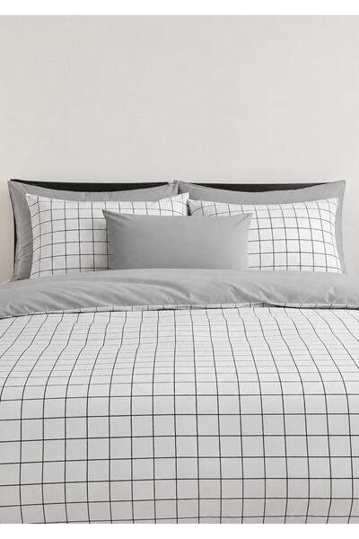 Pamuku Double Sided Double Duvet Cover Set