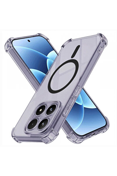 Techsuit Husa MagSafe pentru Xiaomi 17, Techsuit, Shockproof, Fumurie