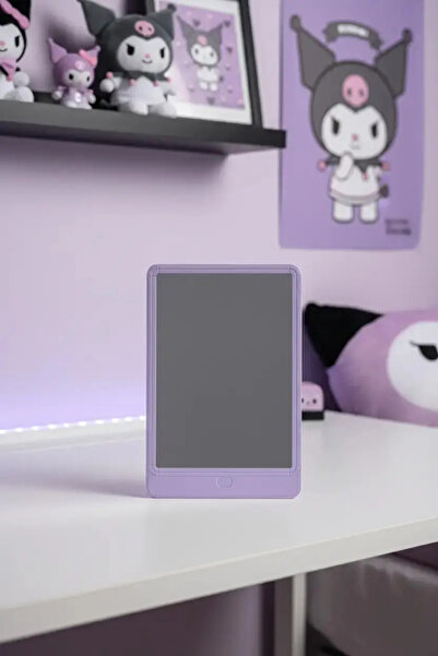 Miniso Sanrio Licensed Kuromi Lcd Drawing Tablet – Educational Colorful Writi...