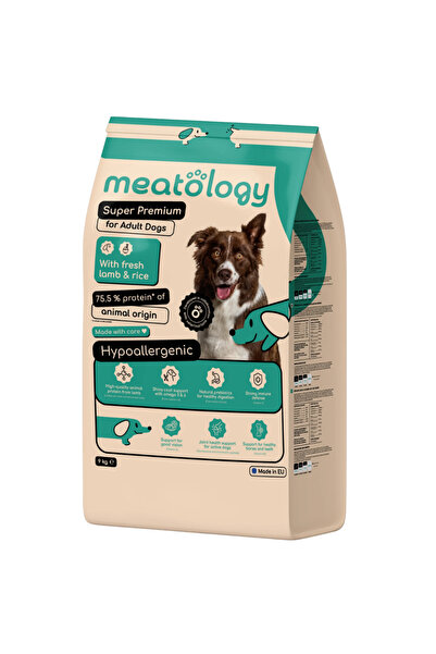 Meatology Hrana uscata pentru Caini Junior Super Premium Hipoalergenica cu Ca...