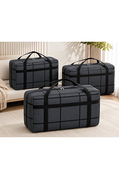 Lexaly Large Capacity Clothes & Quilt Storage Bag Durable Design with Carry H...