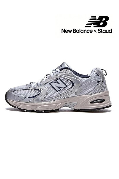 New Balance x Staud 530 حذاء رياضي كاجوال/متعدد الألوان فضي/رمادي