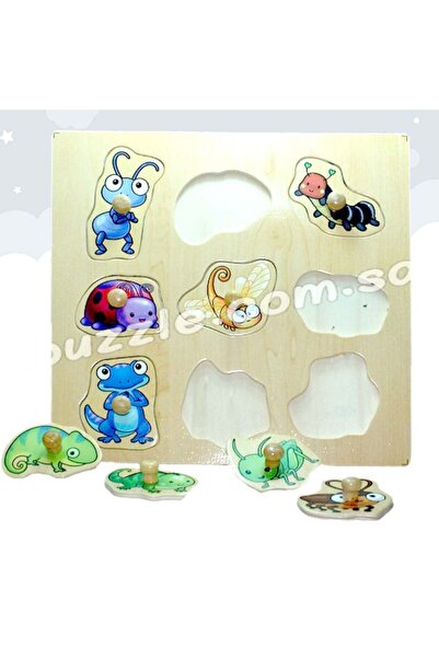 Puzzle لوحة تطابق الحشرات