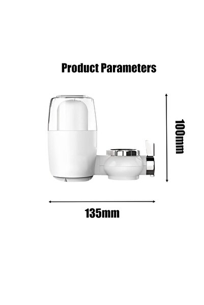 Arabest Faucet Filter, Bath and Vegetable Water Filter System, Ceramic to Rem...