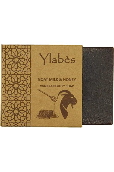 Ylabès Natural Fresh Handmade Goat Milk Soap Bar with 100% Natural Plant Oils & Vanilla Fragrance (℮100gm)