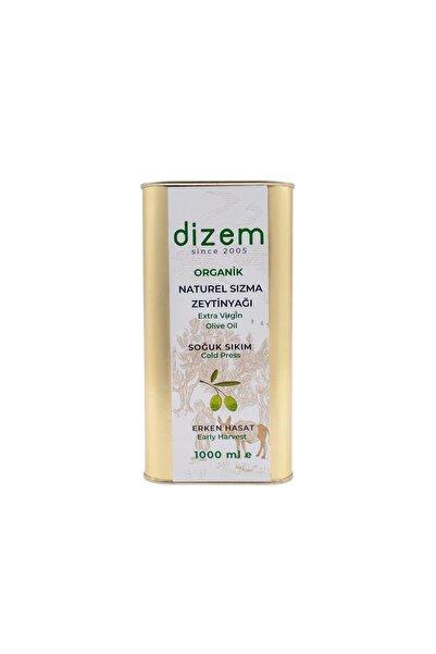 Dizem Organik Erken Hasat Natürel Sızma Zeytinyağı 1000 ml - Ecosert Organik ...