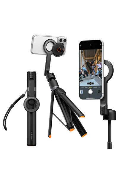 Spigen - Selfie Stick S582W (AMP11372) - MagSafe Compatible, with Tripod, Sta...
