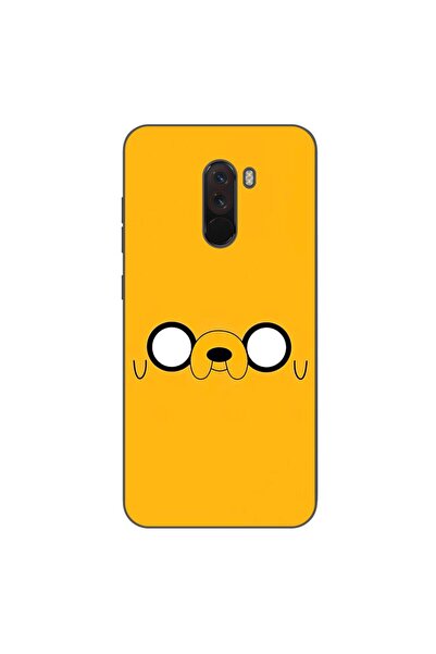 OEM Θήκη συμβατή με Xiaomi Pocophone F1 από σιλικόνη gel TPU με σχέδιο προσώπ...