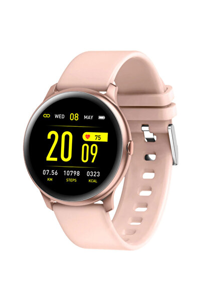 MAXCOM Smartwatch FW32 Neon, bratara silicon, Roz