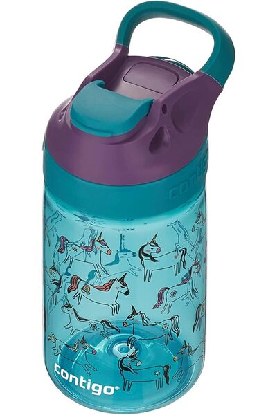 Contigo زجاجة شرب للأطفال، خالية من مادة BPA، متينة ومقاومة للتسرب بنسبة 100%...
