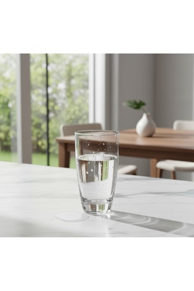 Decorium 6'Lı Kalın Tabanlı Meşrubat Bardağı 380 cc