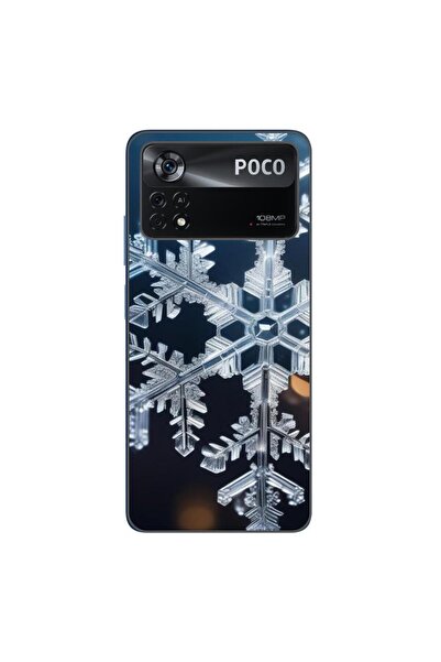OEM Husa compatibila cu Xiaomi Poco X4 Pro Silicon Gel Tpu Model Big Snowflake