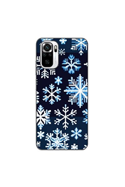 OEM Θήκη συμβατή με Xiaomi Poco M5s Σιλικόνης Gel TPU με σχέδιο Pixel Art Νιφ...