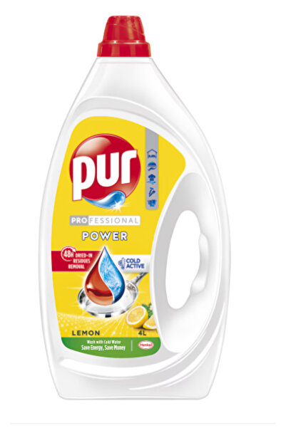 OEM Detergent Pur Power Lemon, 4 l