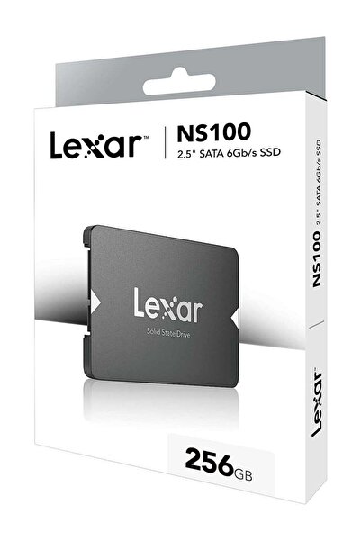 Lexar قرص صلب داخلي NS100 بسعة 256 جيجابايت، مقاس 2.5 بوصة، SATA III، سرعة قر...
