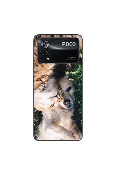 OEM Husa compatibila cu Xiaomi Poco X4 Pro Silicon Gel Tpu Model Caine si Pisica