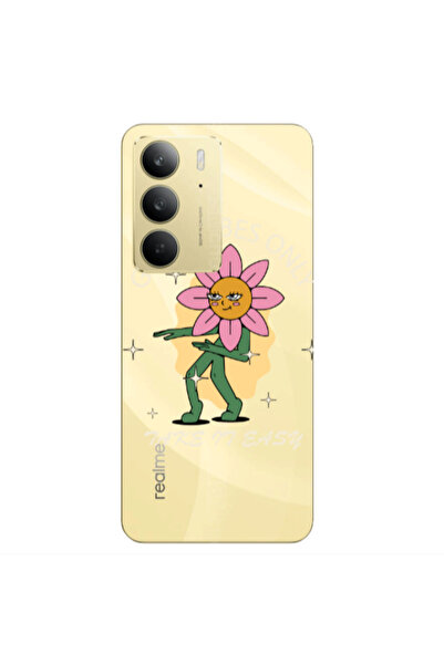 Other Realme C 75 Good Vibes Only Transparent Silicone TPU Θήκη