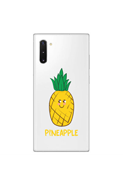Other Samsung Note 10 Plus Pineapple Transparent Silicone TPU Θήκη